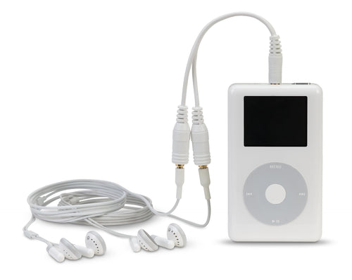 Belkin Speaker and Headphone Splitter, Standard, White