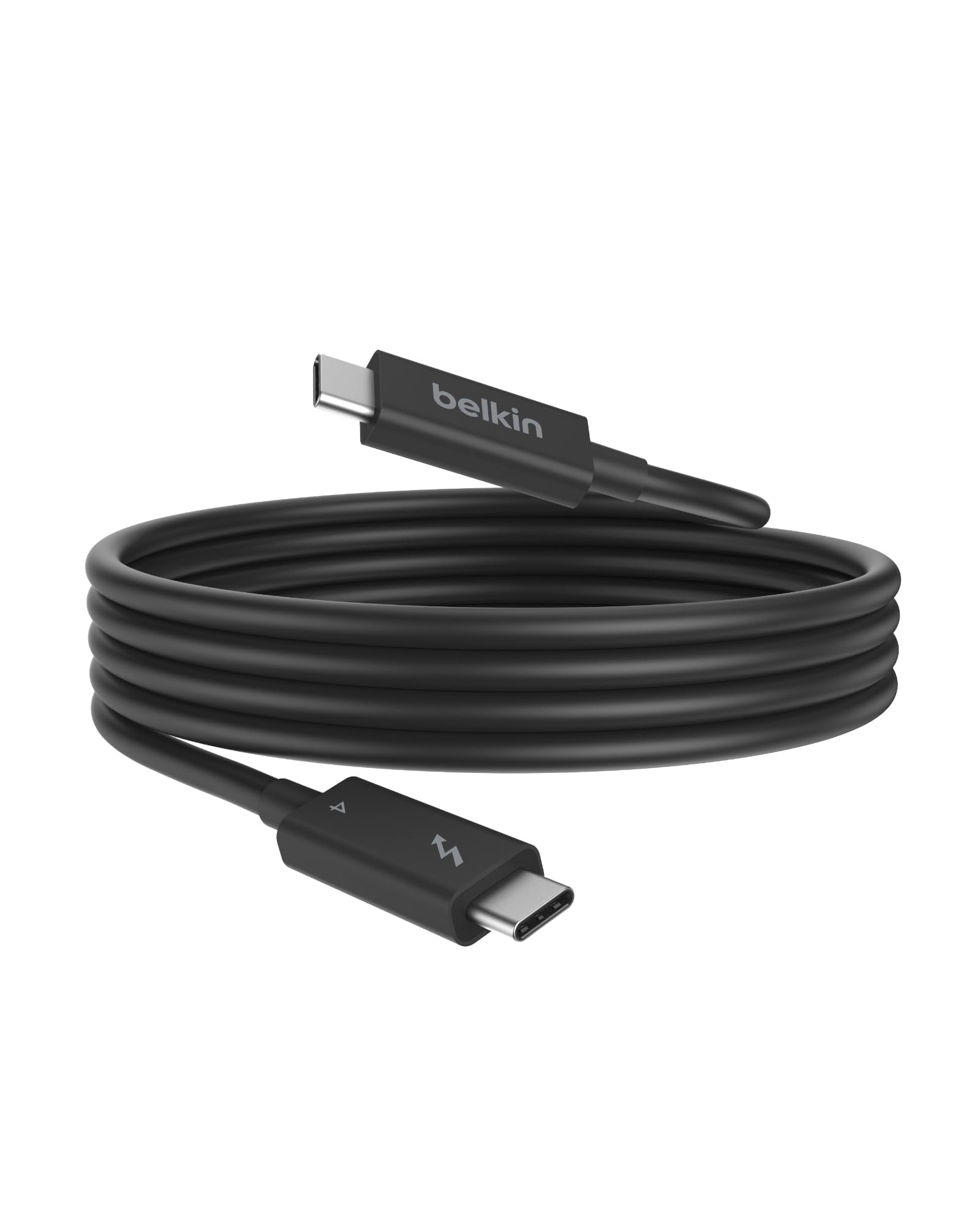Belkin Active Thunderbolt 4 USB-C Cable, USB Type C Connection with 100W Power Delivery PD Enabled, USB 4 Compliant and Compatible with TB3 Compatible with MacBook Pro, iPhone 15 Pro, more, 2m