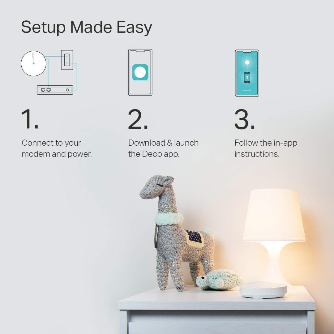 TP-LINK Deco M5 3-Pack Whole Home Mesh WiFi System