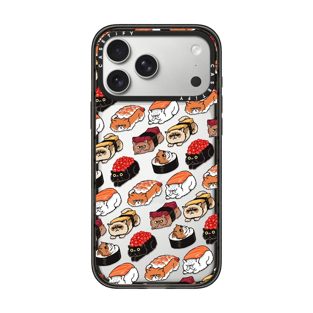 Sushi Persian Cat iPhone Case