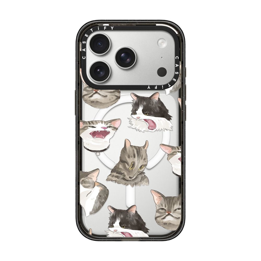 ugly cats iPhone Case