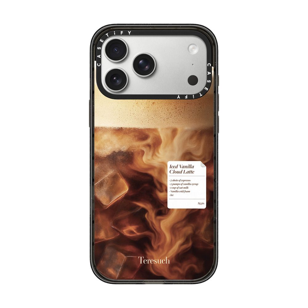 Iced Vanilla Cloud Latte iPhone Case