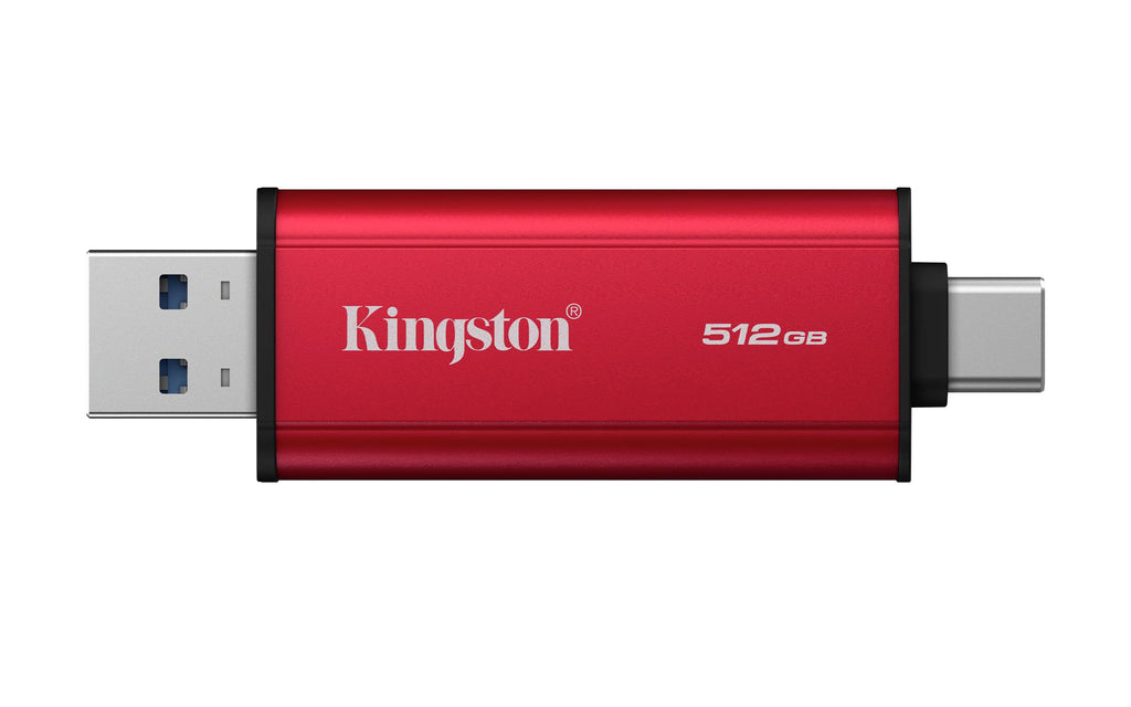Kingston Dual Portable SSD 512GB Dual USB-A/C Up to 1050MB/s USB 3.2 Gen 2 - SPSD/512GB