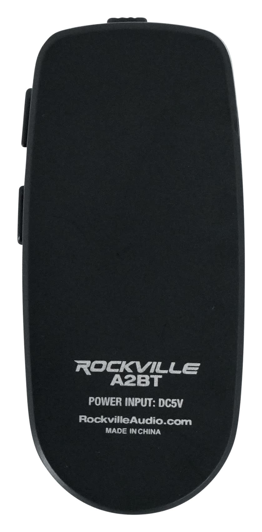 Rockville A2BT Rechargeable Aux to Bluetooth Adapter for Car/Home/Pro Audio Use