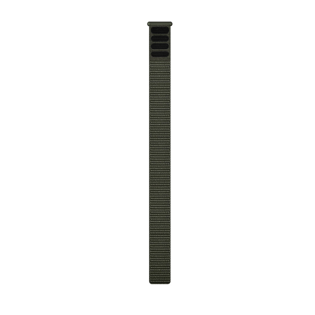 Garmin UltraFit Watch Straps (22mm), Lightweight, suitable for selected f?nix-, epix-, Descent-, D2-, Instinct-, Forerunner- and Approach series smartwatches Original accessory, Nylon, Moss