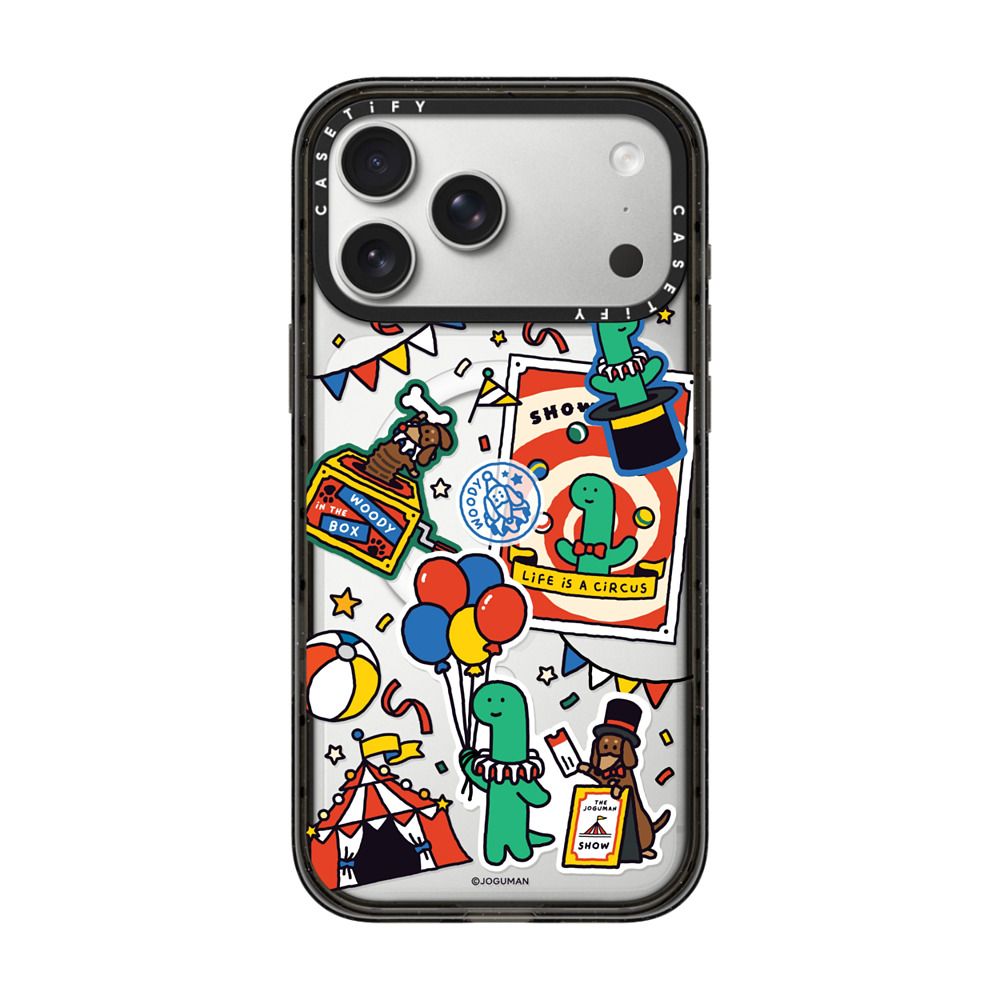 The Joguman Show Stickers Case iPhone Case