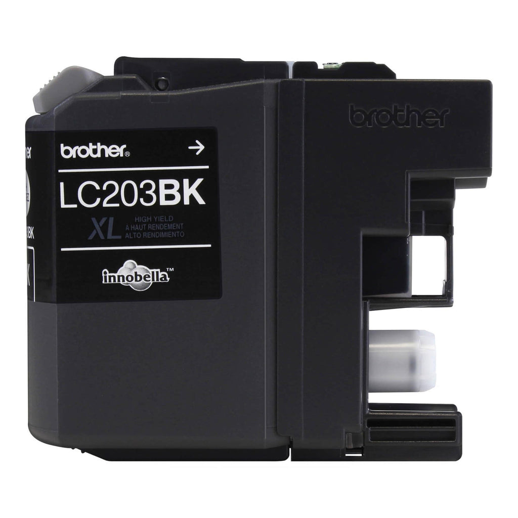 BROTHER Genuine High Yield Black Ink Cartridge, LC203BK, Replacement Black Ink, Page Yield Up To 550 Pages, Amazon Dash Replenishment Cartridge, LC203