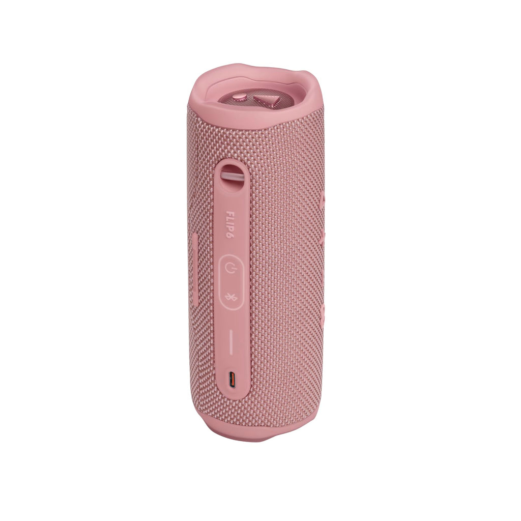 Aduoke JBL Flip 6 - Portable Bluetooth Speaker with 12 Hours of Playtime, Powerful Sound, IP67 Waterproof and Dustproof, JBL PartyBoost for Multiple Speaker Pairing - Pink