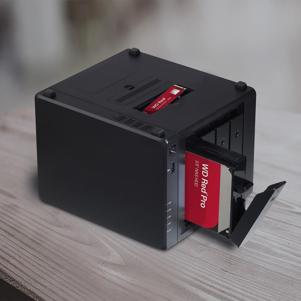WD Red Pro 24TB NAS 3.5" Internal Hard Drive - 7200 RPM, SATA 6 Gb/s, CMR, 512MB Cache