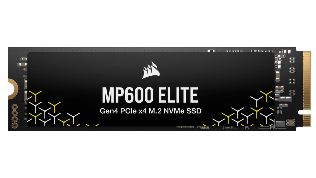 Corsair MP600 ELITE 1TB M.2 PCIe Gen4 x4 NVMe SSD – M.2 2280 – Up to 7,000MB/sec Sequential Read – High-Density 3D TLC NAND – Black