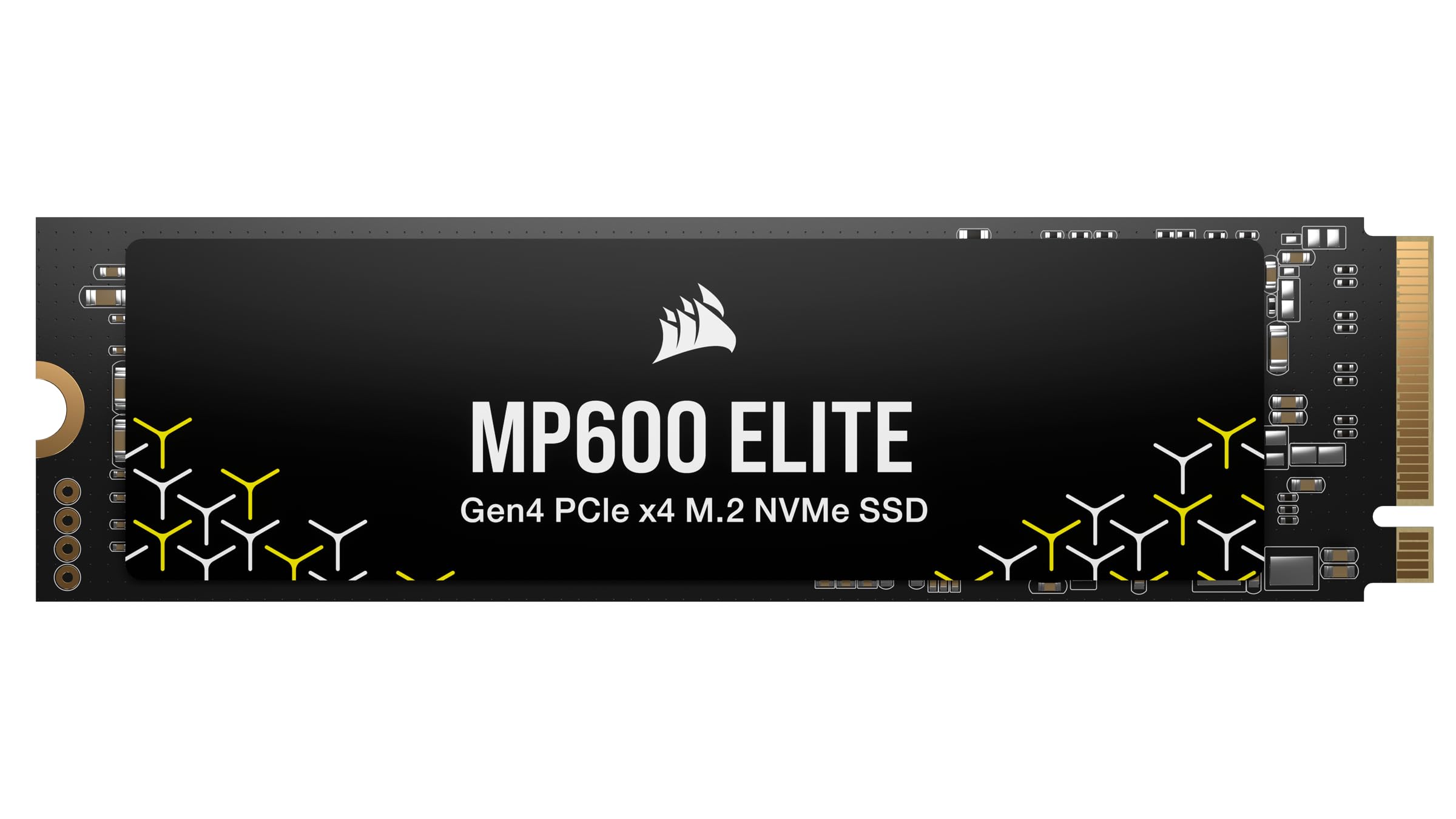 Corsair MP600 ELITE 1TB M.2 PCIe Gen4 x4 NVMe SSD – M.2 2280 – Up to 7,000MB/sec Sequential Read – High-Density 3D TLC NAND – Black