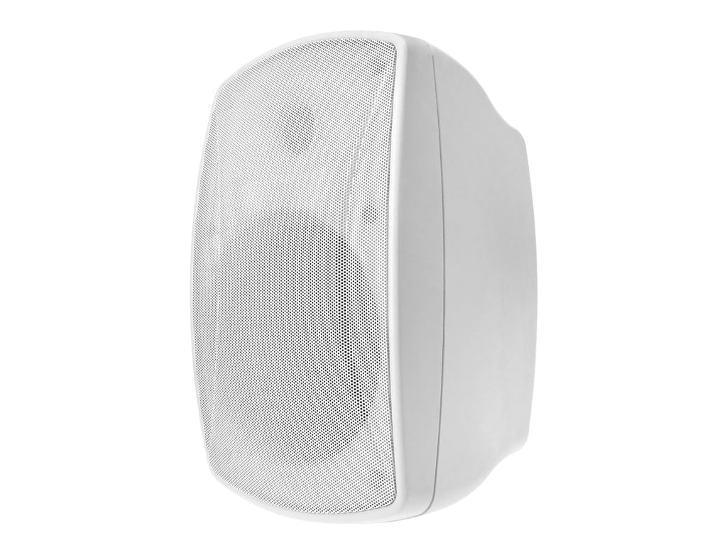 Monoprice WS-7B-62-W 6.5in. Weatherproof 2-Way 70V Indoor/Outdoor Speaker, White (Each) for Use in Whole Home Audio Systems, Restaurants, Bars, Retail Stores, Patio, Poolside, Garage