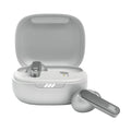JBL Live Pro 2: 40 Hours of Playtime, True Adaptive Noise Cancelling, Smart Ambient, and Beamforming mics (Silver), Small