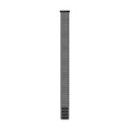 Garmin UltraFit Watch Straps (20mm), Lightweight, suitable for selected fēnix-, epix-, Descent-, D2-, Instinct- and Approach series smartwatches, Original accessory, Nylon, Grey