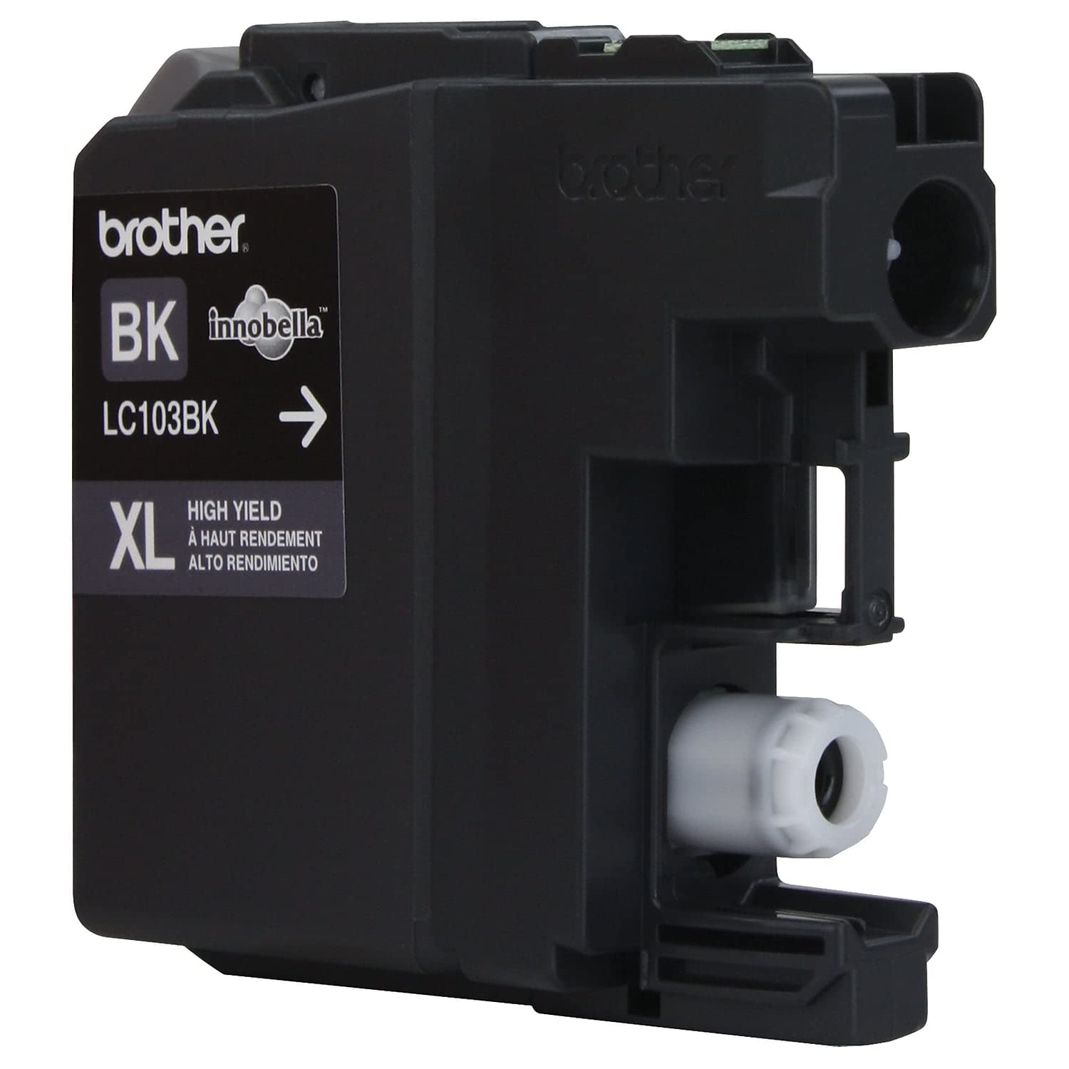 BROTHER LC103BK Black Ink Cartridges (Black, MFC-J4510DW, Inkjet, Black, High Yield (XL), ISO/IEC 24734)
