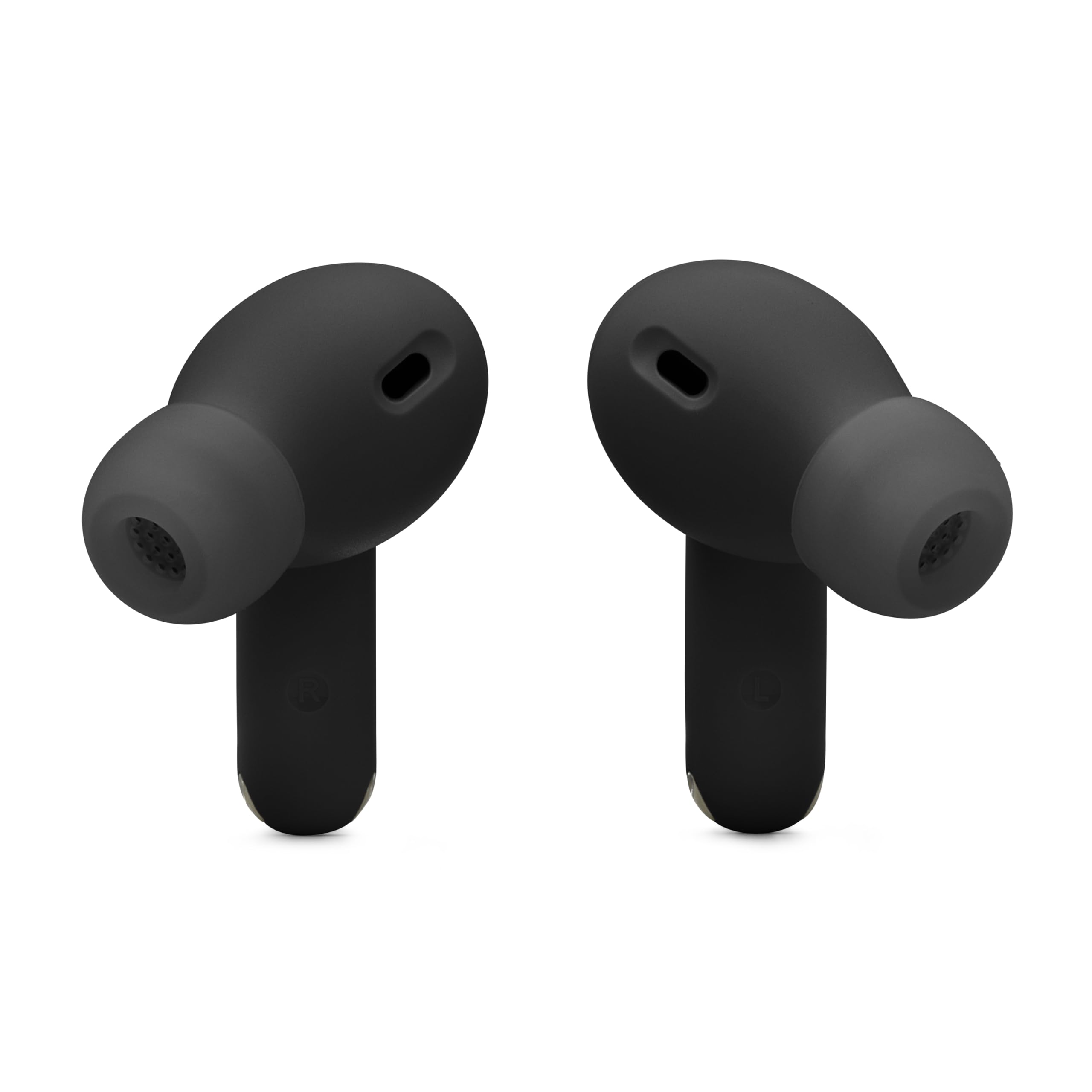 JBL Vibe Beam 2 - True Wireless NC Earphones with Pure Bass, Smart Ambient Tech, 4 Microphones for Clear Calls, Up to 40 Hours Playback, IP54 Dust/Waterproof (Black)