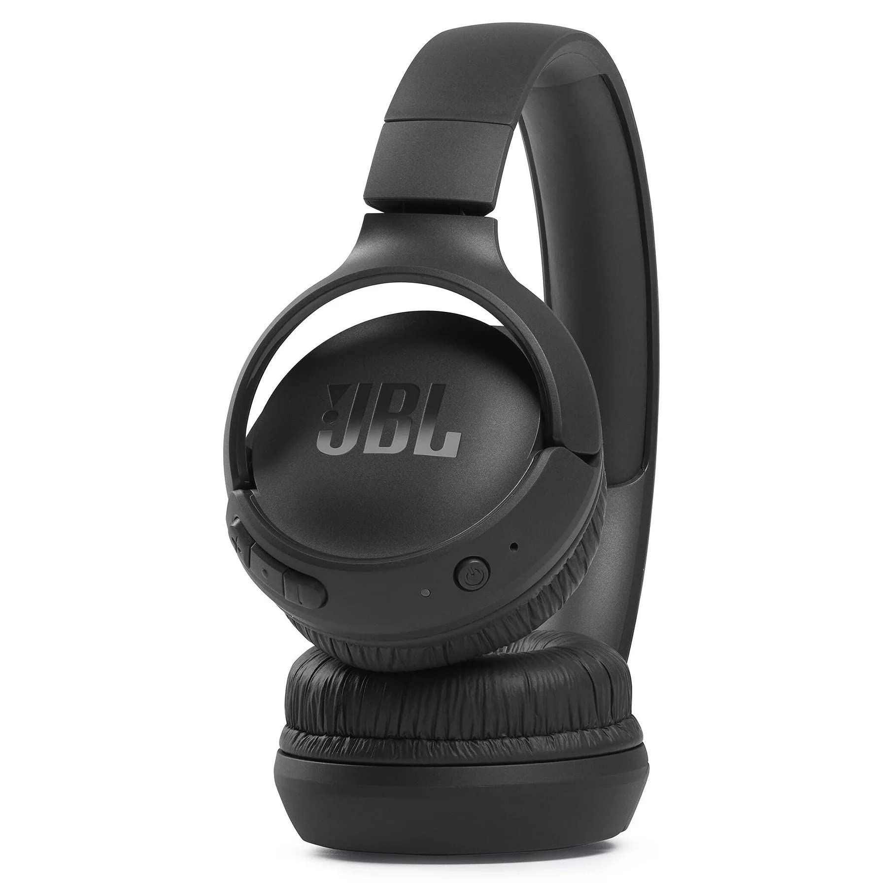 Tune 570BT On-Ear Wireless Bluetooth Headphones with Pure Bass Stereo Sound - Black with Cleaning Cloth