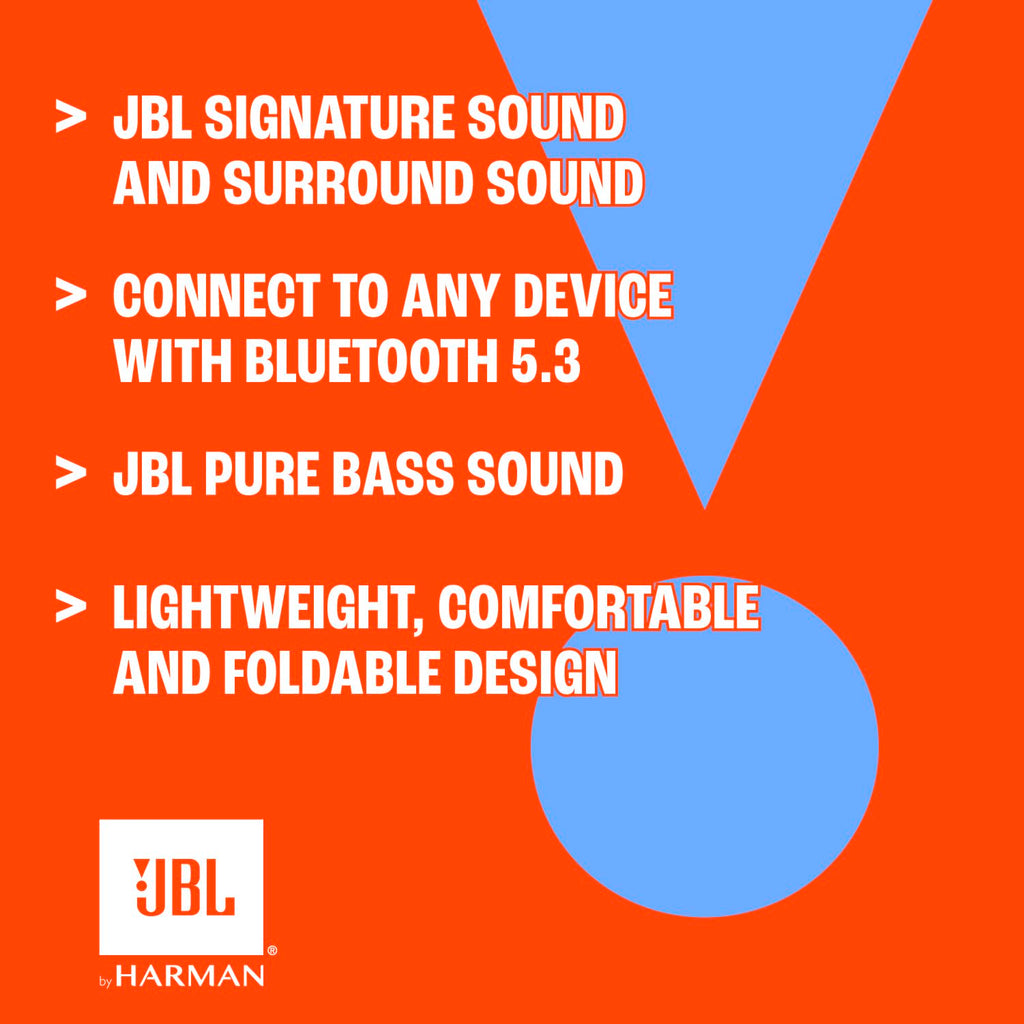JBL Live 670NC - Wireless On-Ear Headphones with Adaptive Noise Cancelling with Smart Ambient, Up to 65H Battery Life with Speed Charge, Lightweight, Comfortable and Foldable Design (Blue)