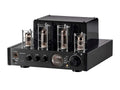 Monoprice 138360 25 Watt Stereo Hybrid Tube Amplifier 2019 Edition with Bluetooth Optical Coaxial and USB Inputs and Subwoofer Out