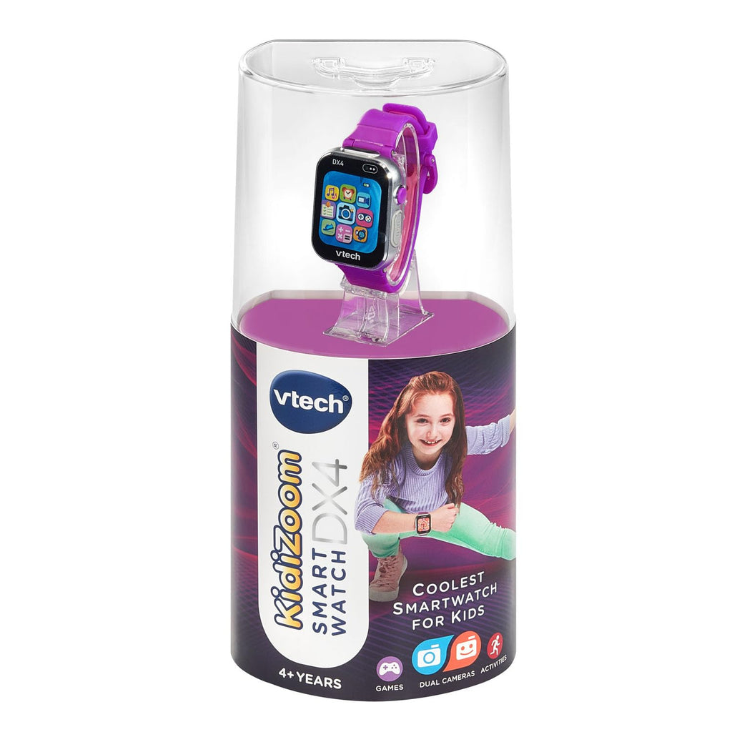 VTech KidiZoom DX4 Smartwatch Purple