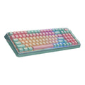 Cooler Master MK770 Macaron Teclado mec�nico inal�mbrico RGB para Juegos, Kailh Box V2 interruptores Blancos, Estructura de Junta, Intercambiable en Caliente, Bluetooth|2.4GHz, Esfera t�ctil de 3
