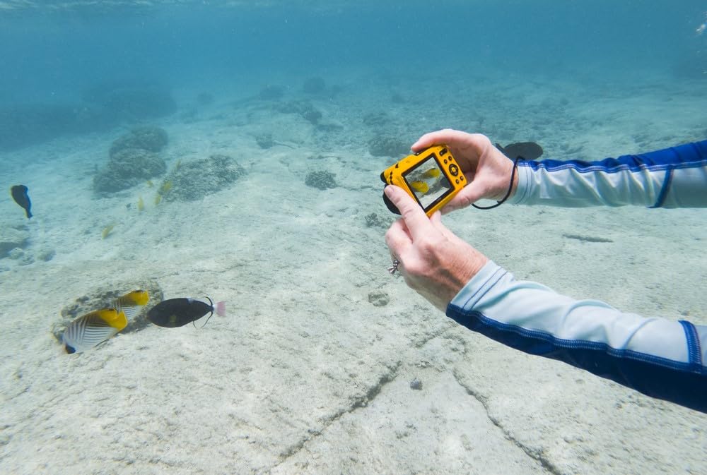 KODAK Pixpro WPZ2 - 16M Pixel Compact Digital Camera, Waterproof to 15m, Shockproof, 720p Video, 2.7" LCD Screen - Li-ion Battery, Yellow