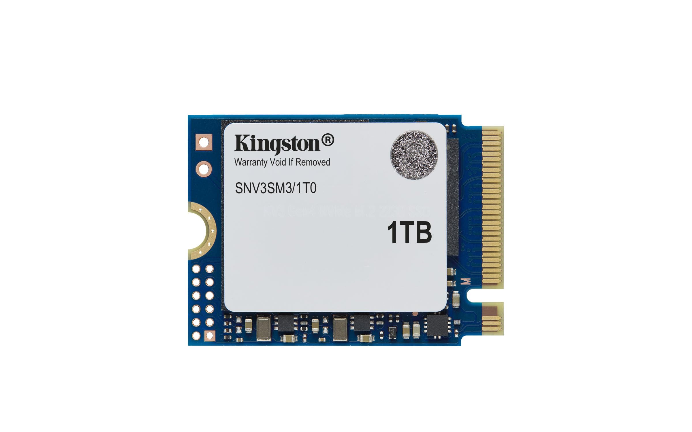 Kingston NV3 NVMe PCIe 4.0 Internal SSD 1TB M.2 2230-SNV3SM3/1T0