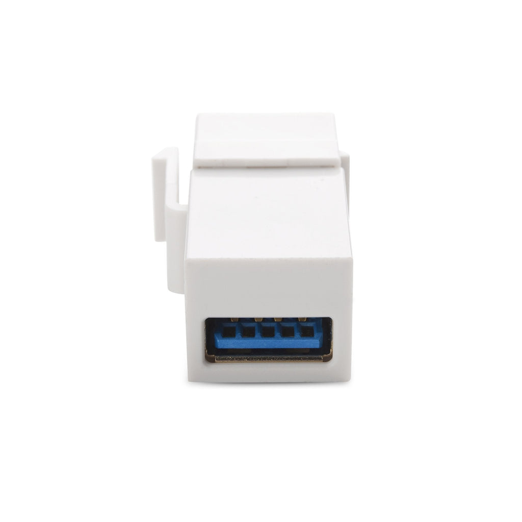 Cable Matters (5-Pack) USB 3.0 Keystone Jack Inserts in White