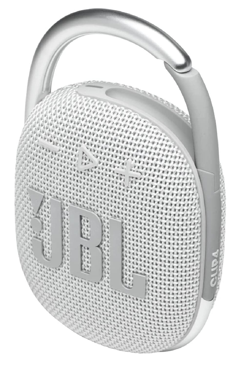 JBL 2 Pack Clip 4 Waterproof Wireless Audio Bluetooth Speaker Bundle (White)