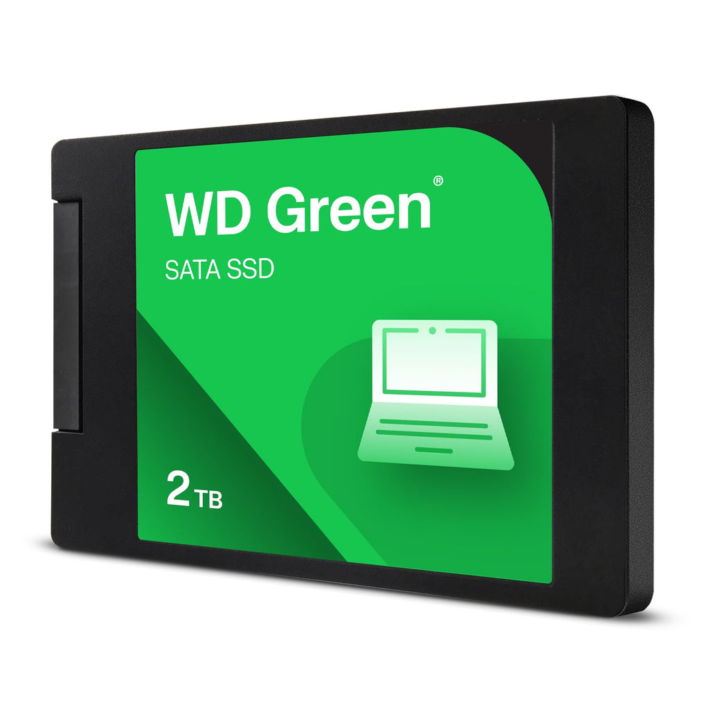Western Digital WD Green SATA 2TB, Up to 545MB/s, 2.5"/7mm, 3 Year Warranty, Internal Solid State Drive (WDS200T5G0A-00CPT0)