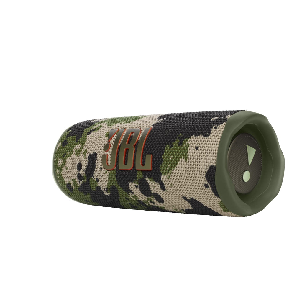 JBL Flip 6-Portable Bluetooth Speaker, Powerful Sound and Deep Bass, IPX7 Waterproof, 12 Hours of Playtime, PartyBoost for Multiple Speaker Pairing, Camo