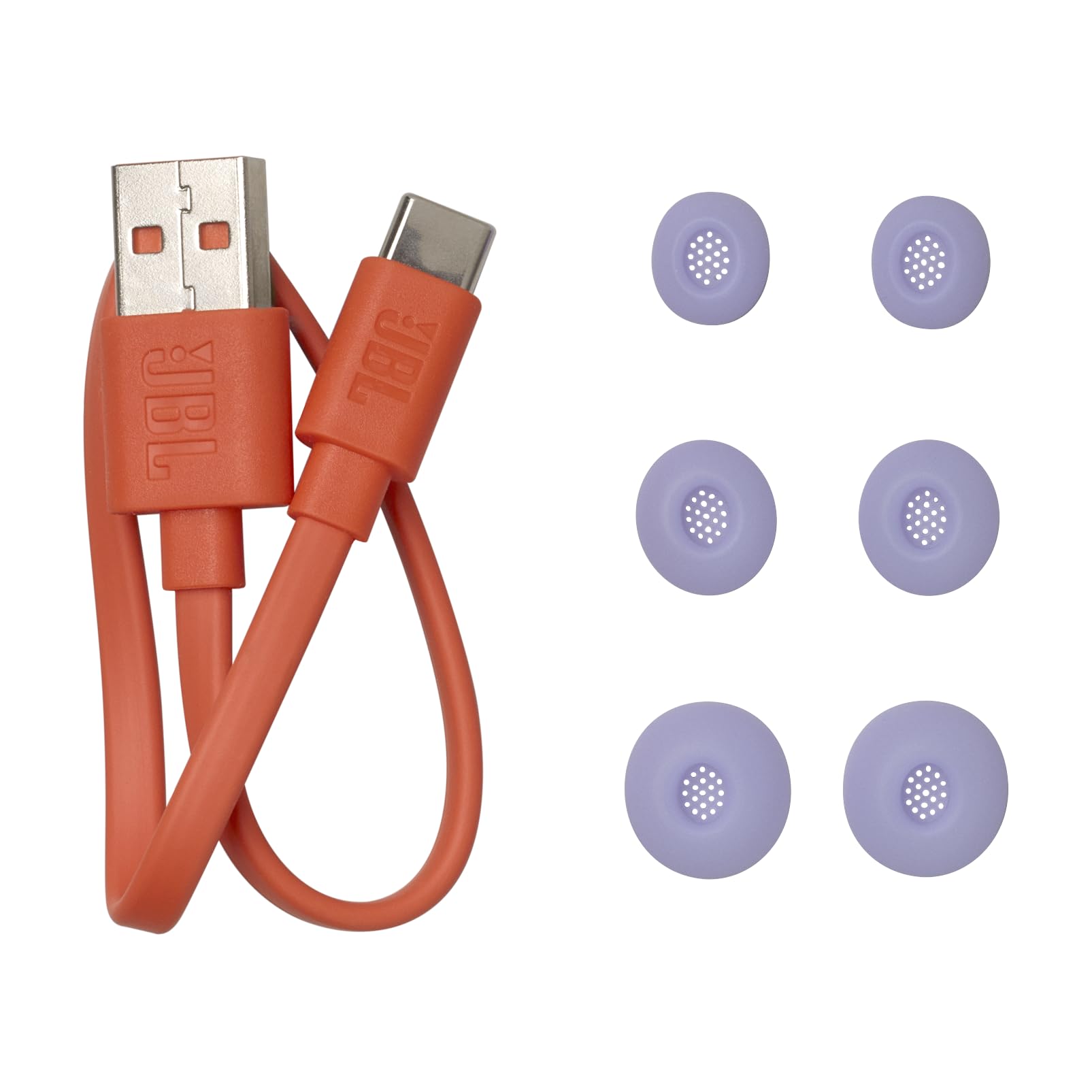 JBL Live Buds 3 - True Wireless Noise-Cancelling Bud-Type Earbuds, 40Hrs Total Playback, Wireless Charging, 6 Mics for Perfect Calls, Multi-Point Connection, IP55 Waterproof and dustproof (Purple)