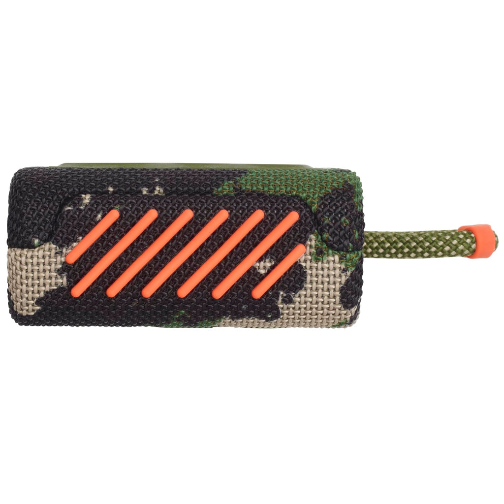JBL Go 3 - Portable Mini Bluetooth Speaker, big audio and punchy bass, IP67 waterproof and dustproof, 5 hours of playtime, speaker for home, outdoor and travel (Camo)