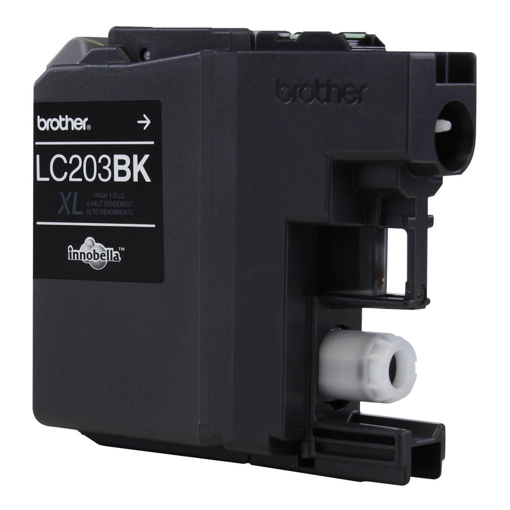 BROTHER Genuine High Yield Black Ink Cartridge, LC203BK, Replacement Black Ink, Page Yield Up To 550 Pages, Amazon Dash Replenishment Cartridge, LC203