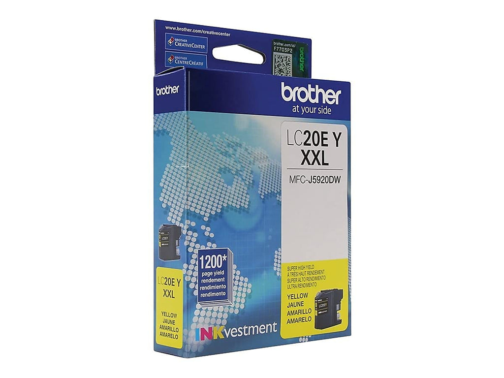 Brother LC20EY ink cartridge Original Yellow 1 pcs