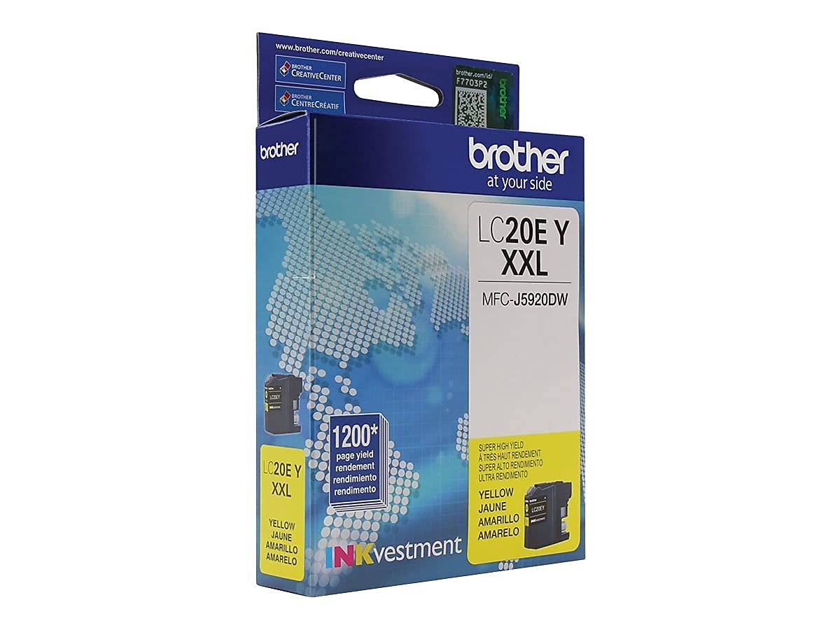 Brother LC20EY ink cartridge Original Yellow 1 pcs