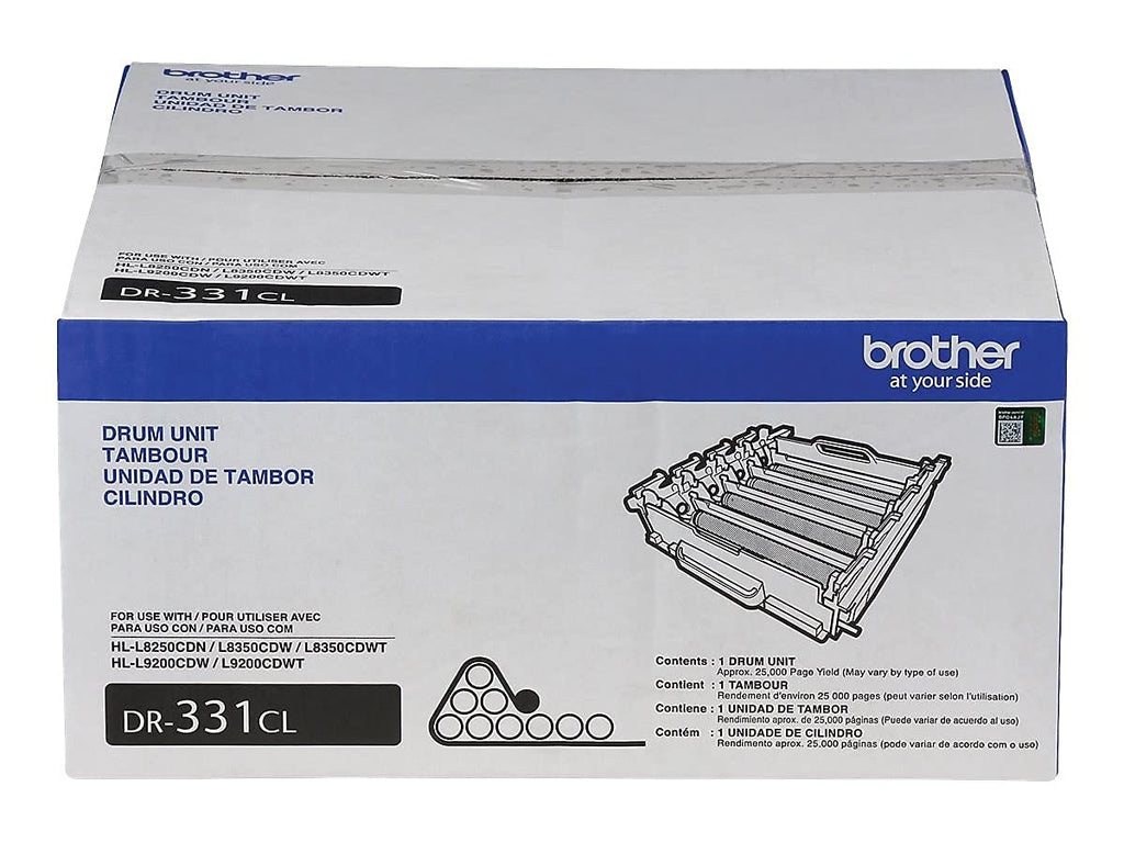Brother DR-331CL drum - printer drums (Laser, Black, Blue, Brother HL-L8250CDN, HL-L8350CDW, HL-L8350CDWT, HL-L9200CDWT, MFC-L8600CDW, MFC-L8850CDW, MFC-L9550C)