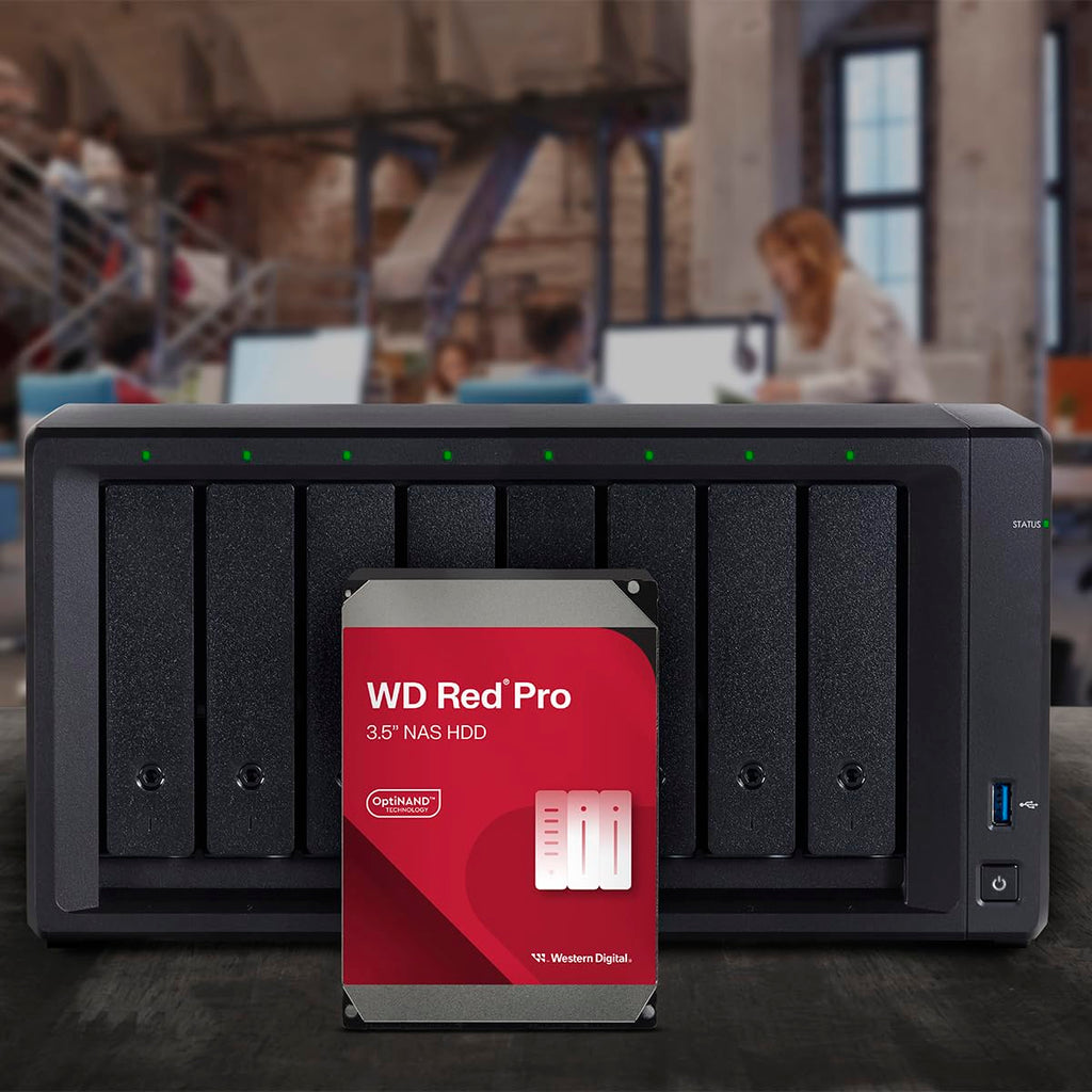 WD Red Pro 24TB NAS 3.5" Internal Hard Drive - 7200 RPM, SATA 6 Gb/s, CMR, 512MB Cache