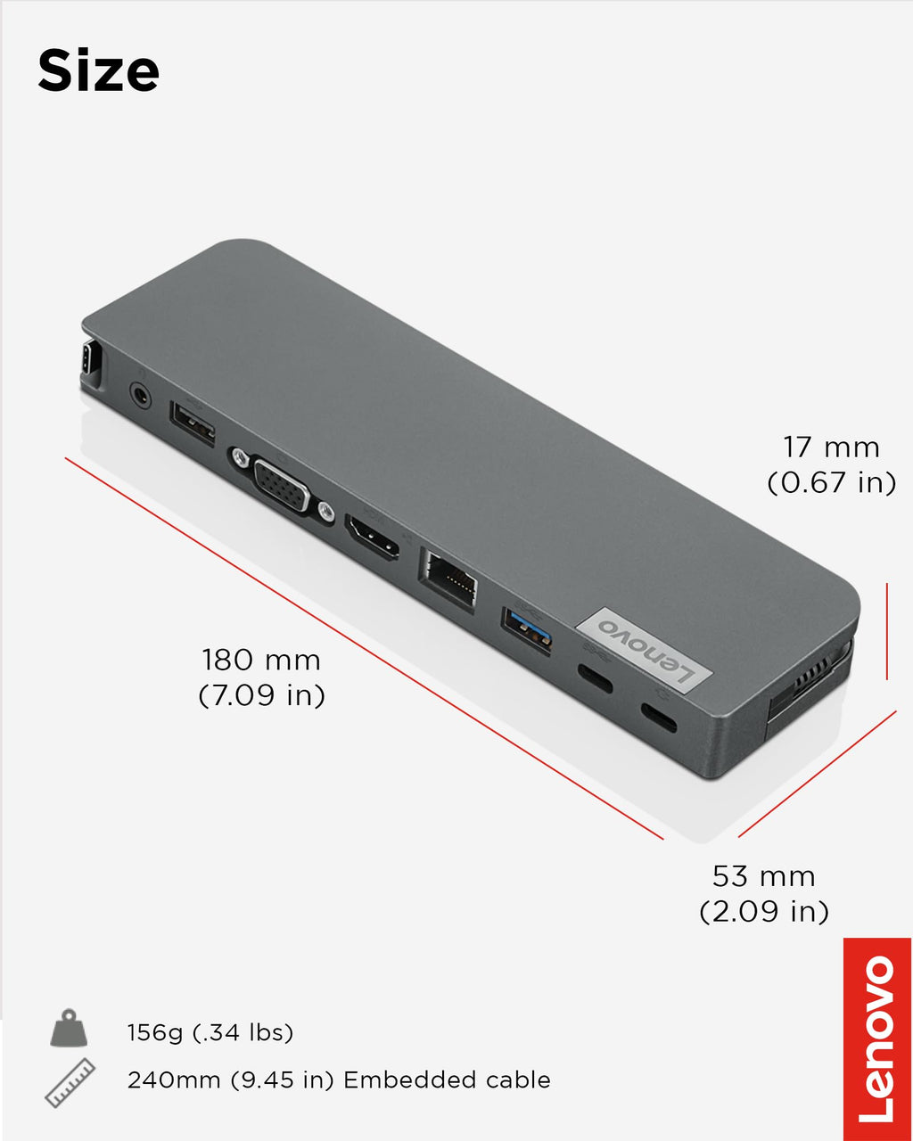 Lenovo USB-C Mini Dock