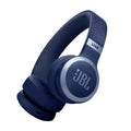 JBL Live 670NC - Wireless On-Ear Headphones with Adaptive Noise Cancelling with Smart Ambient, Up to 65H Battery Life with Speed Charge, Lightweight, Comfortable and Foldable Design (Blue)