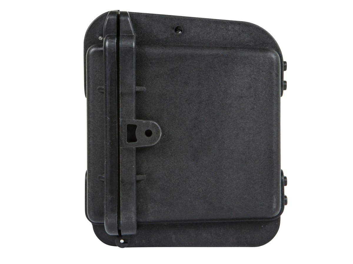 Monoprice 112678 Weatherproof/Shockproof Hard Case - Black IP67 level dust and water protection up to 1 meter depth with Customizable Foam, 8.5" x 7.1" x 4"