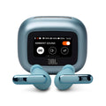 JBL Live Beam 3 - True Wireless Noise-Canceling Closed-Ear Earbuds, 48Hr Playback, Wireless Charging, 6 Mics for Calls, Multi-Connect, IP55 Dust- and Water-Resistant (Blue)