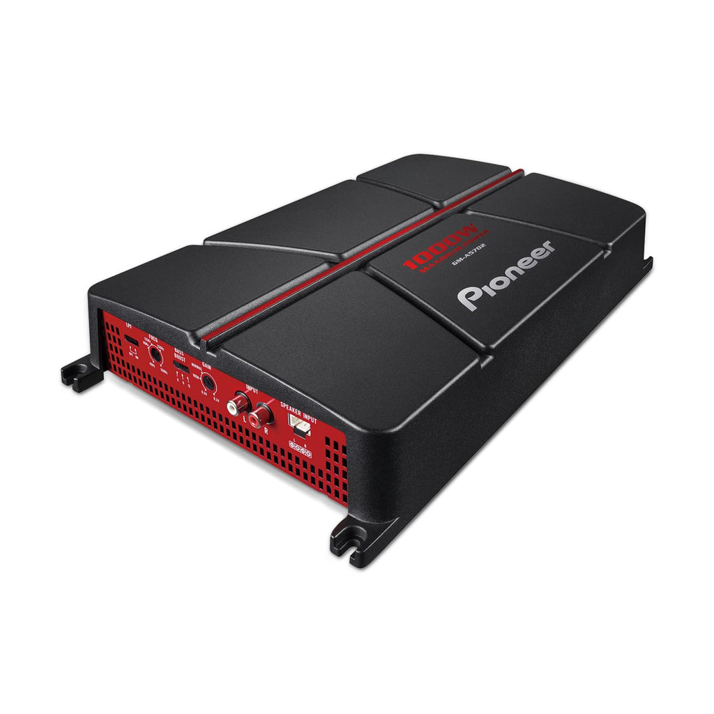 Pioneer GM-A5702 2-Channel Car Amplifier – 1000W Max, Class AB, Bridgeable Design, Bridgeable, Variable Filters, High Power