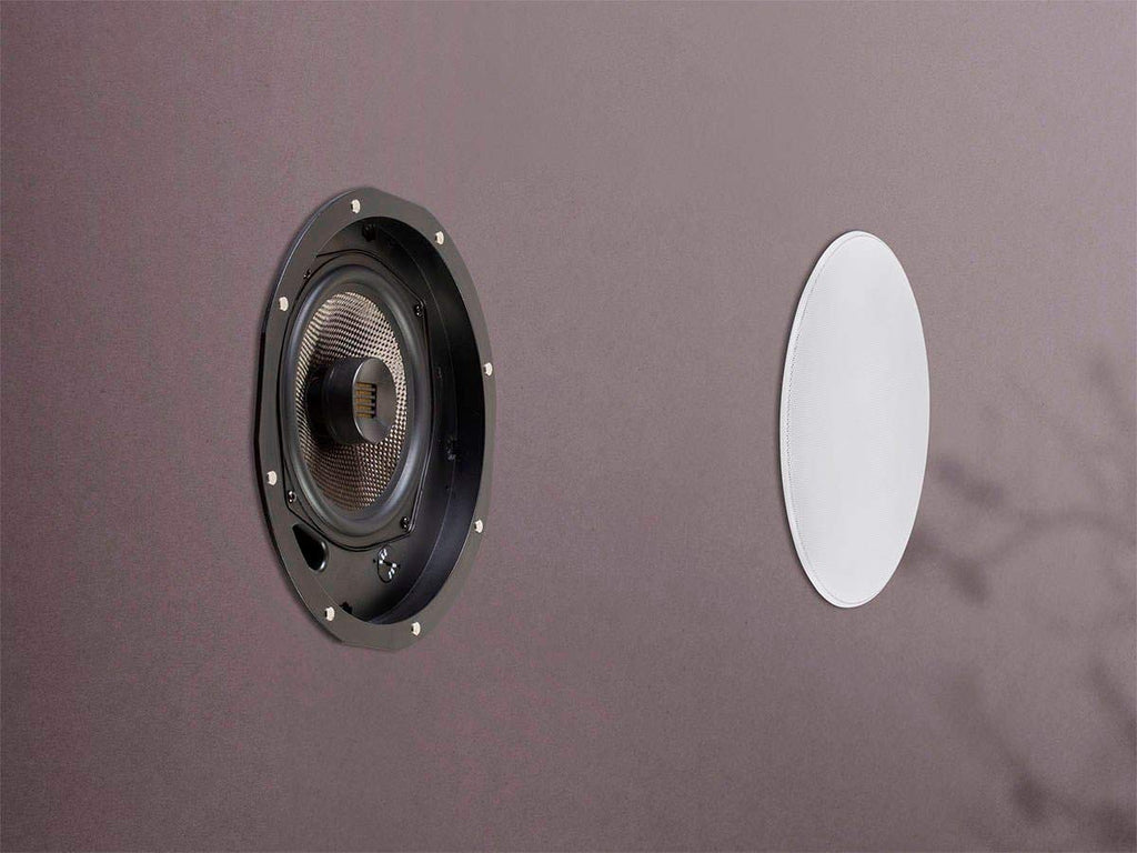 Monoprice Amber Ceiling Speakers 6.5-inch 2-way Carbon Fiber with Ribbon Tweeter (pair)