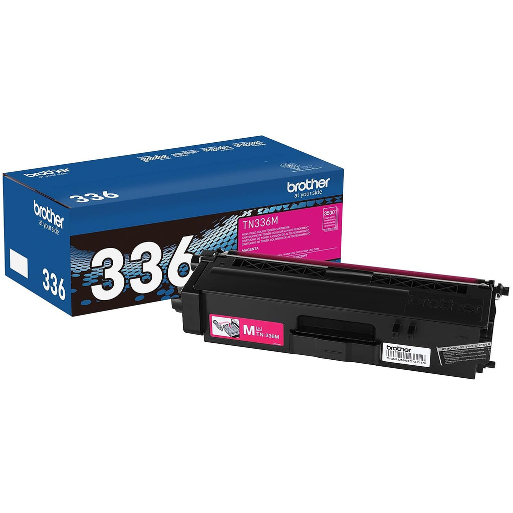 Brother TN-336M laser toner & cartridge - laser toner & cartridges (Magenta, Laser, Brother, HL-L8250CDN, HL-L8350CDW, HL-L8350CDWT, MFC-L8600CDW, MFC-L8850CDW, ISO/IEC 19798, Black)