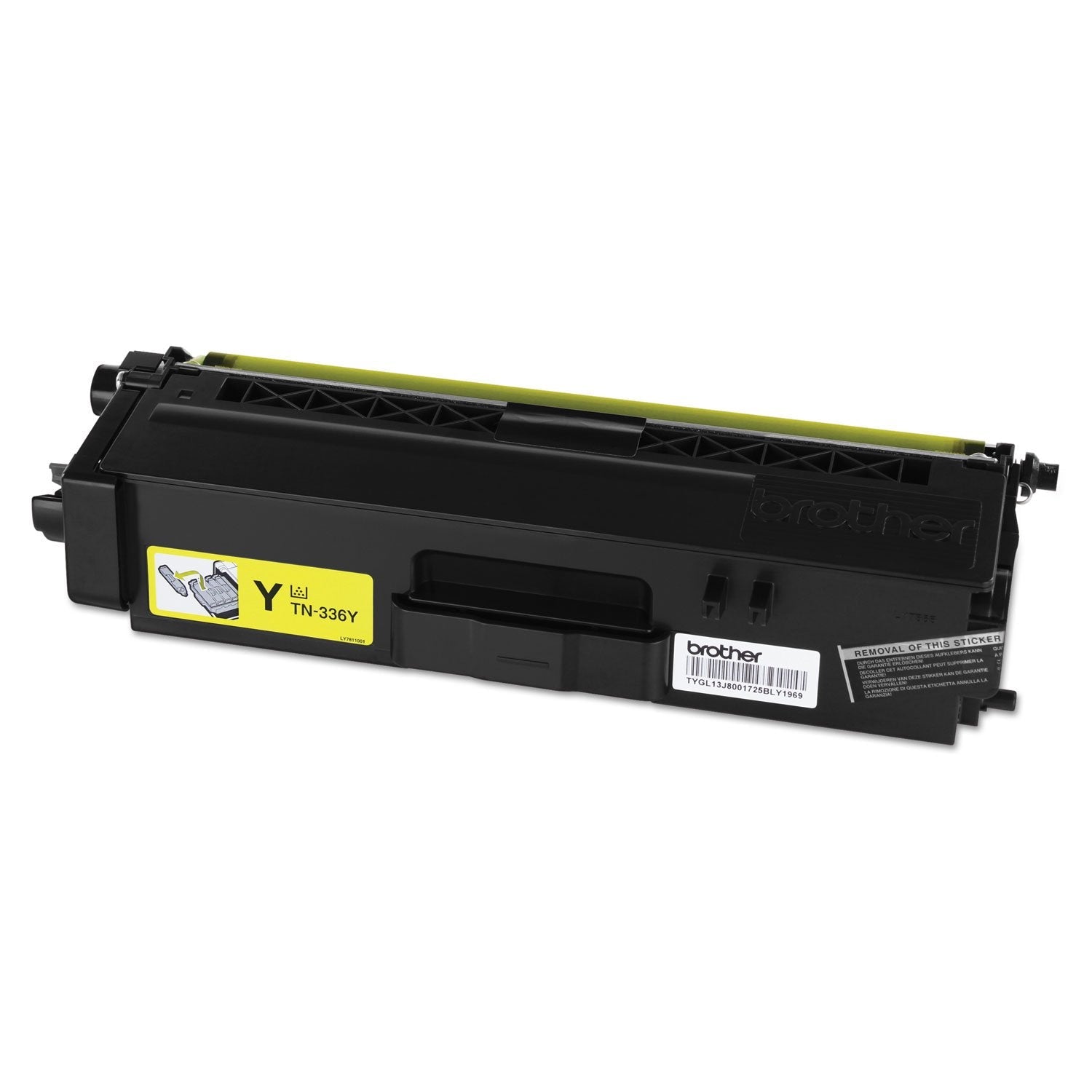 Brother TN-336Y laser toner & cartridge - laser toner & cartridges (Toner, Yellow, Laser, Brother, HL-L8250CDN, HL-L8350CDW, HL-L8350CDWT, MFC-L8600CDW, MFC-L8850CDW, ISO/IEC 19798)