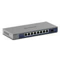 NETGEAR 8-Port 1G/10G Gigabit Ethernet Unmanaged Switch (GS108X) - with 1 x 10G SFP+, Desktop or Rackmount, and Limited Lifetime Protection