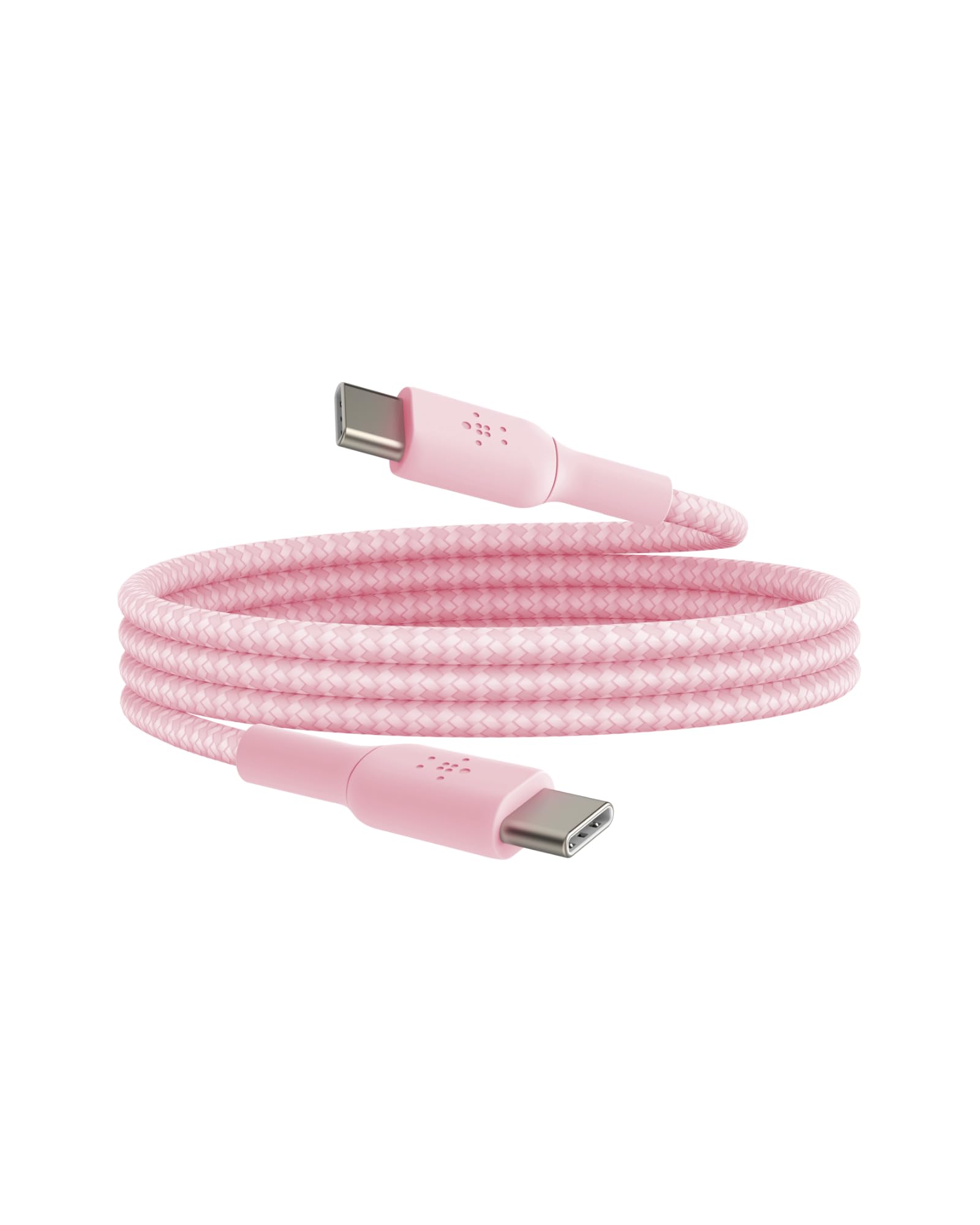 Belkin BoostCharge Braided USB-C to USB-C Cable (1m/3.3ft) for iPhone 16, iPhone 17 Pro, iPhone 17 Pro Max, Galaxy S25, S24, Galaxy Note, Pixel 10 & 9, iPad Pro, Nintendo Switch 2 and More