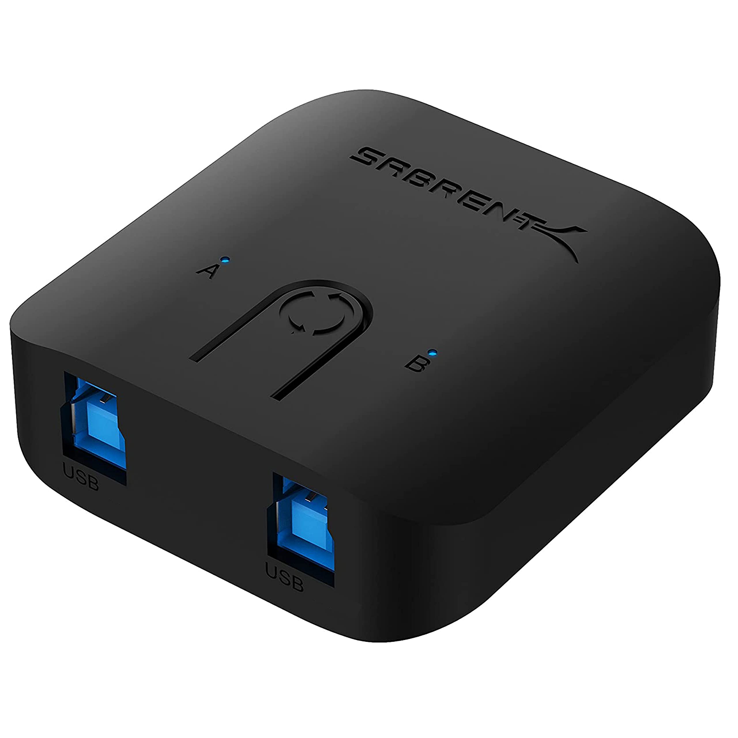 Sabrent USB 3.0 Sharing Switch for Multiple Computers and Peripherals LED Device Indicators (USB-SW30)