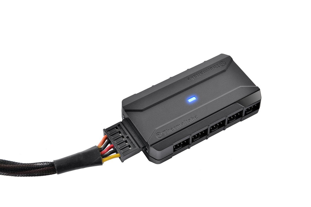 Thermaltake 212159 Accessory Ac-023-an1nan-a1 Commander Fp 10 Port Hub for Pwm Fans Retail